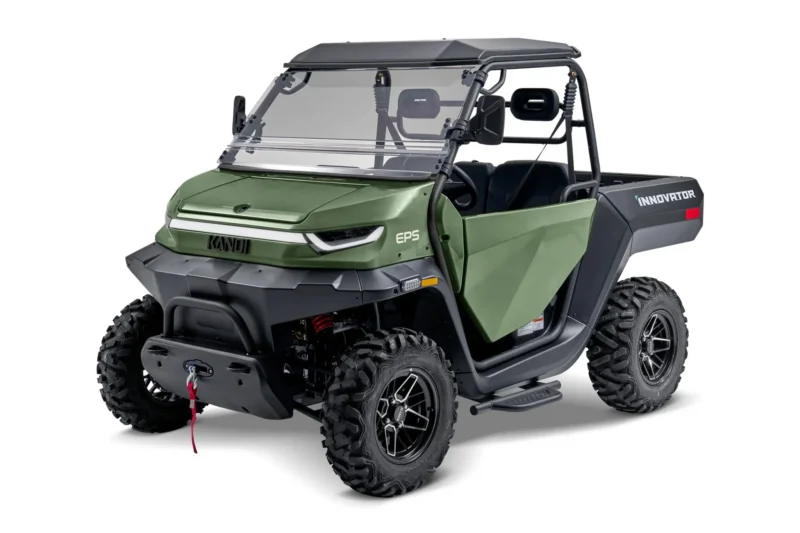 Kandi Innovator E10K electric UTV in light green