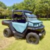 Kandi Cowboy E10K electric UTV in Cavalry Blue at our Dallas showroom