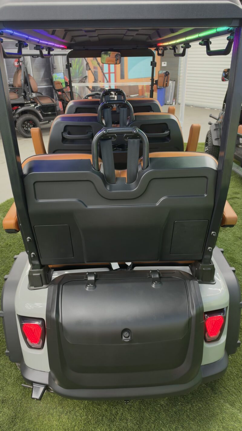 EDGE EV Phantom 6 rear seats