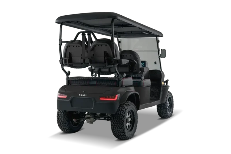 Matte black Kandi Kruiser 4Pro Forward, rear view