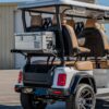 Conquest S40F rear view with optional cooler rack
