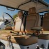 Conquest S40F forward-facing leather seating