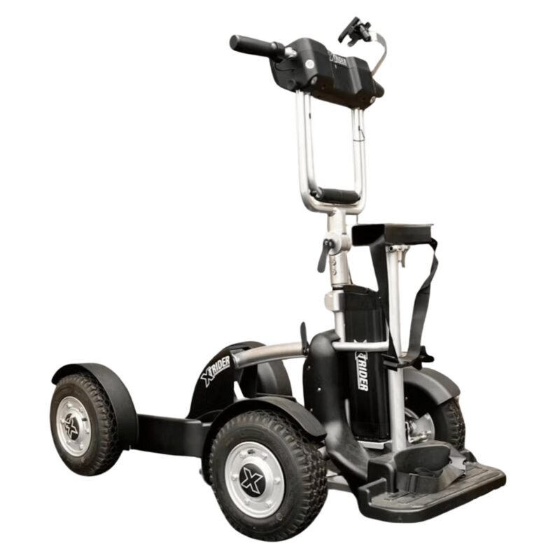 CycleBoard Xtrider Golf electric board with golf bag mount, studio product shot – available at Family Golf Carts Dallas