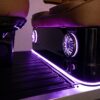 Conquest cart floor speaker and accent light