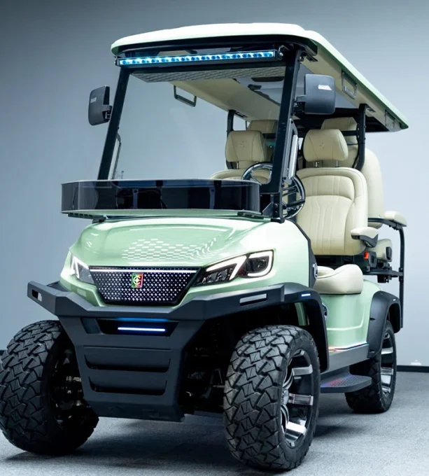 Conquest S 4 Lifted golf cart