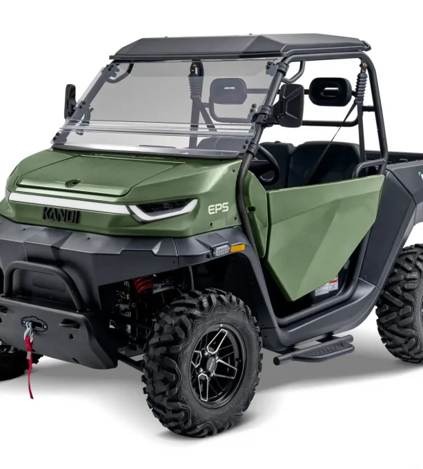 Kandi Innovator E10K electric UTV in light green